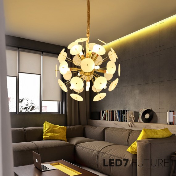 Loft Industry Modern - Sputnik White